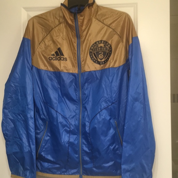 adidas soccer rain jacket